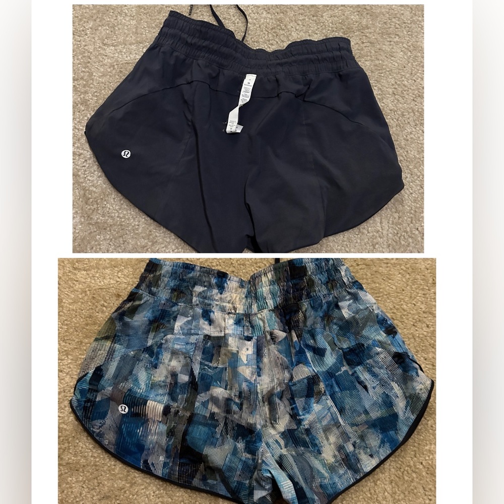 Lulu Choose a Side Short 3" Size 4 reversible